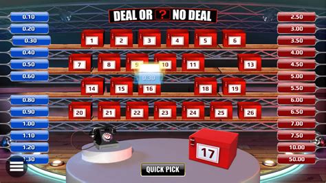 deal or no deal bonus game